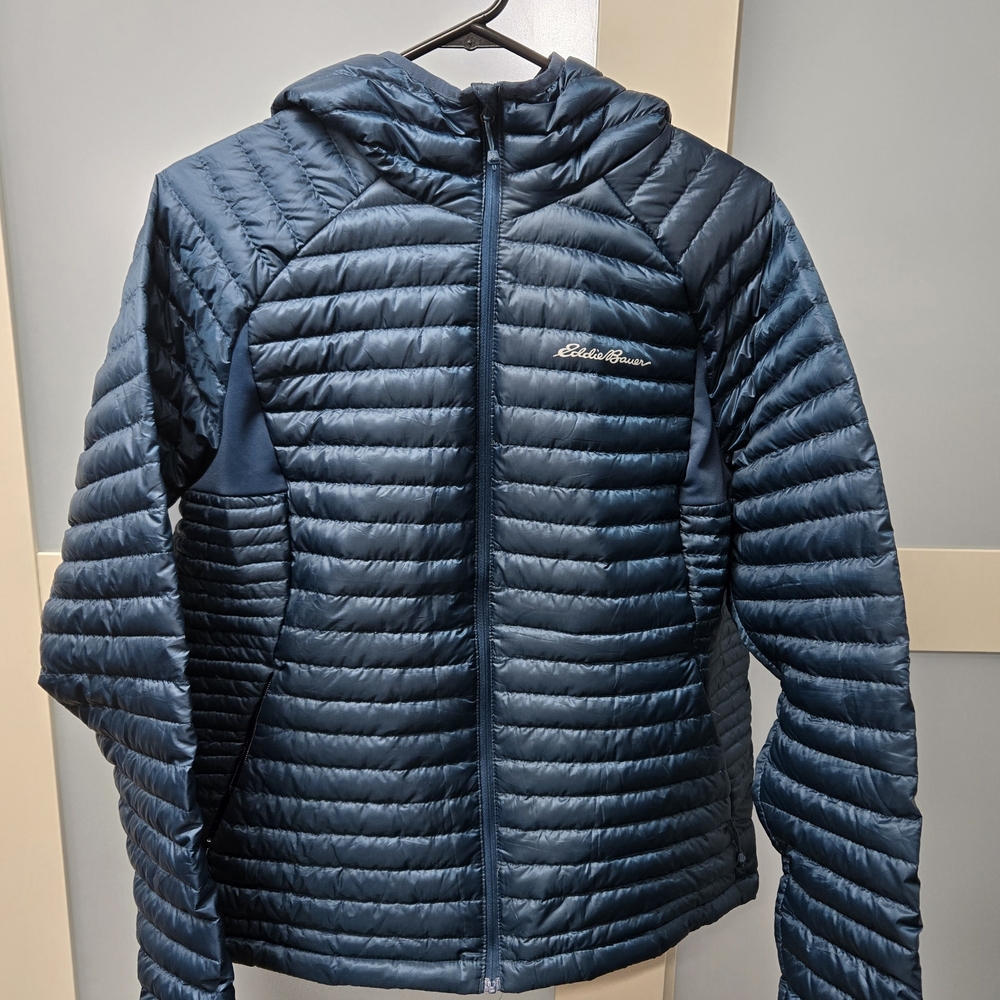 Eddie Bauer Blue Women's First Ascent Hoodie-XL